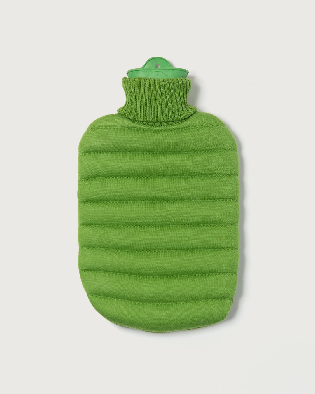 Puffy Hot Water Bottle / Apple Green