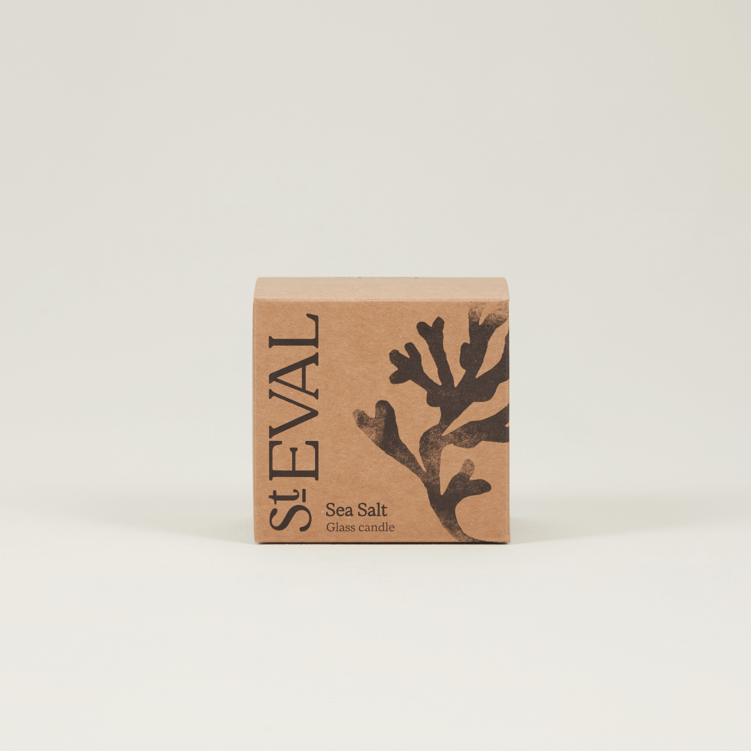 Glass Amber Sea Salt