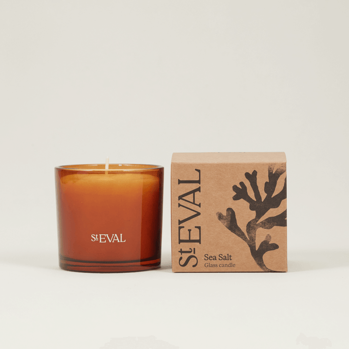 Glass Amber Sea Salt