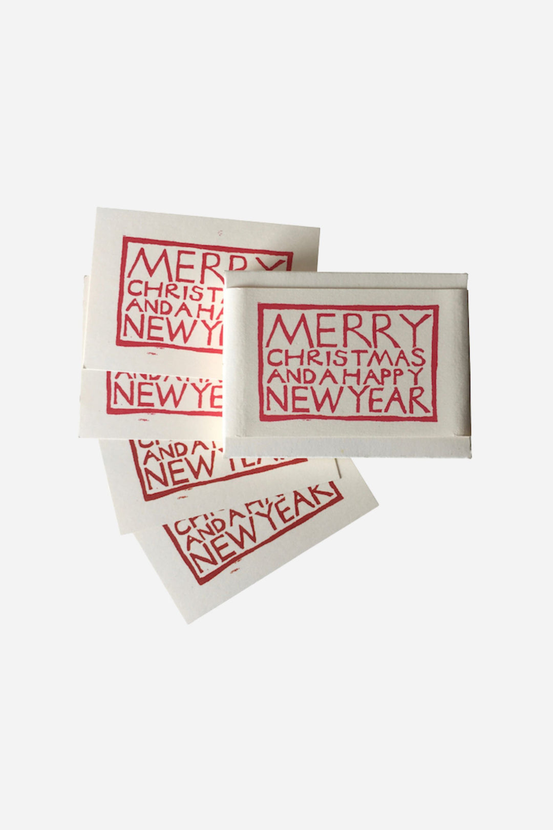 Merry Christmas gift tag in front of white back round