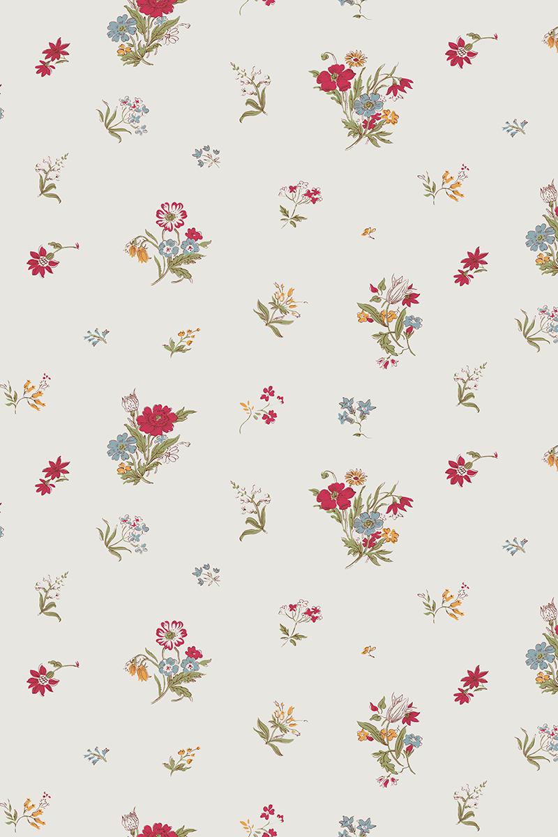 Wallpaper Sprigs / Gesso