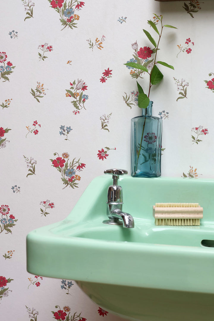 Wallpaper Sprigs / Gesso