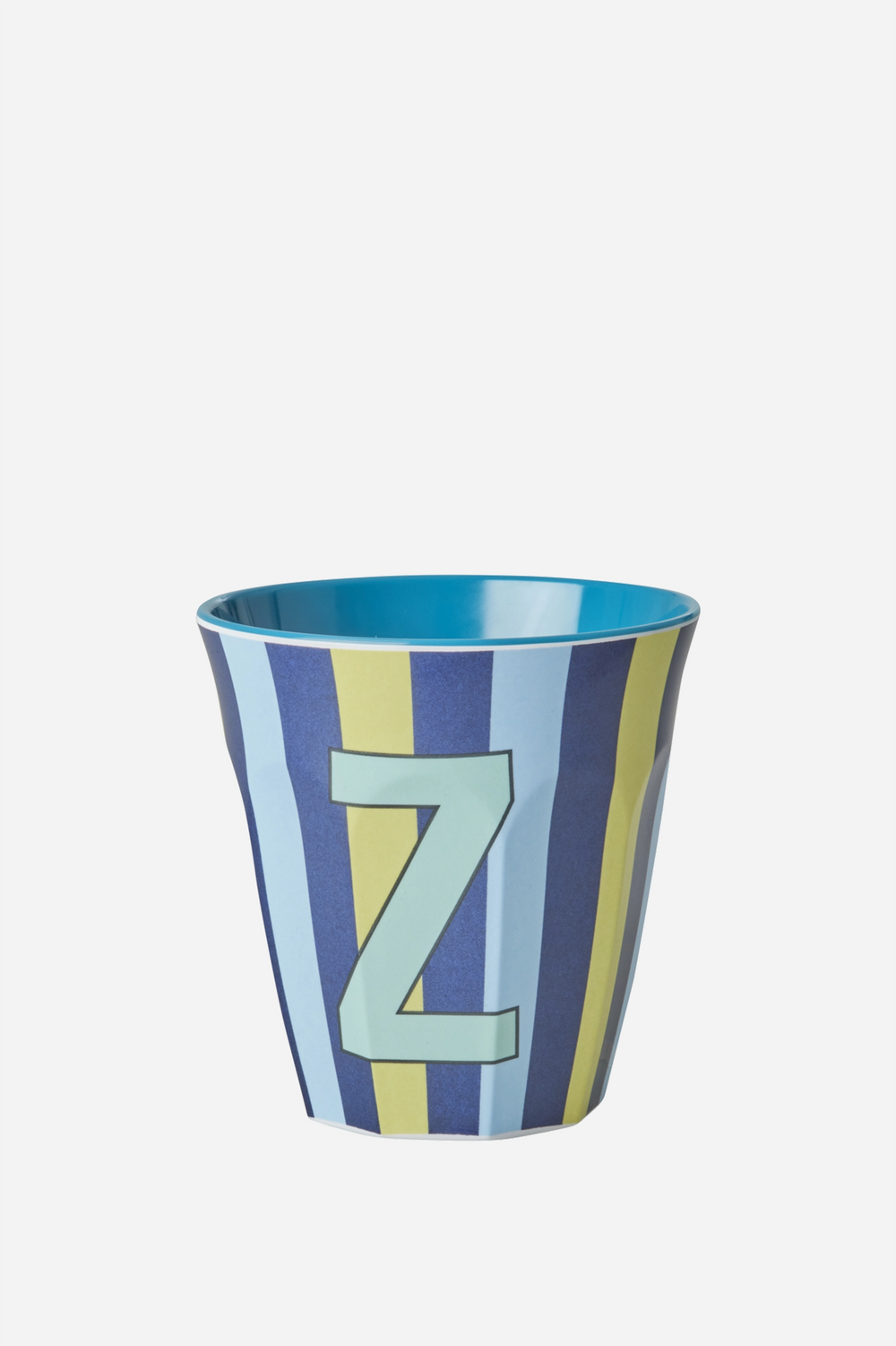 Striped Melamine Cup / Letter Z - Domestic Science Home