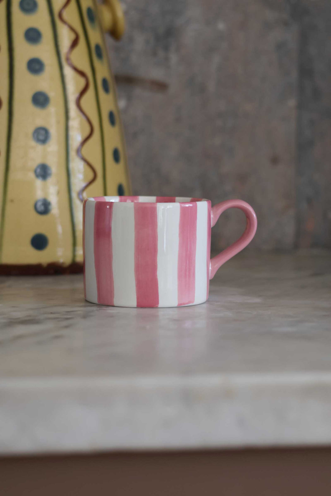 Striped Mug / Pink