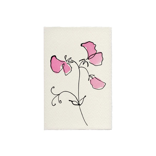 Sweet Pea Card