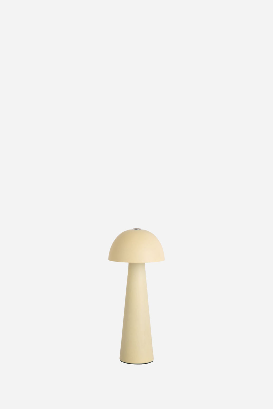 Yellow lamp on a white background