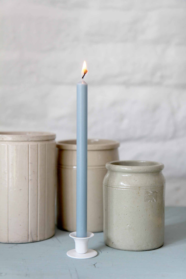 Taper candle / Dusty Blue / H:20