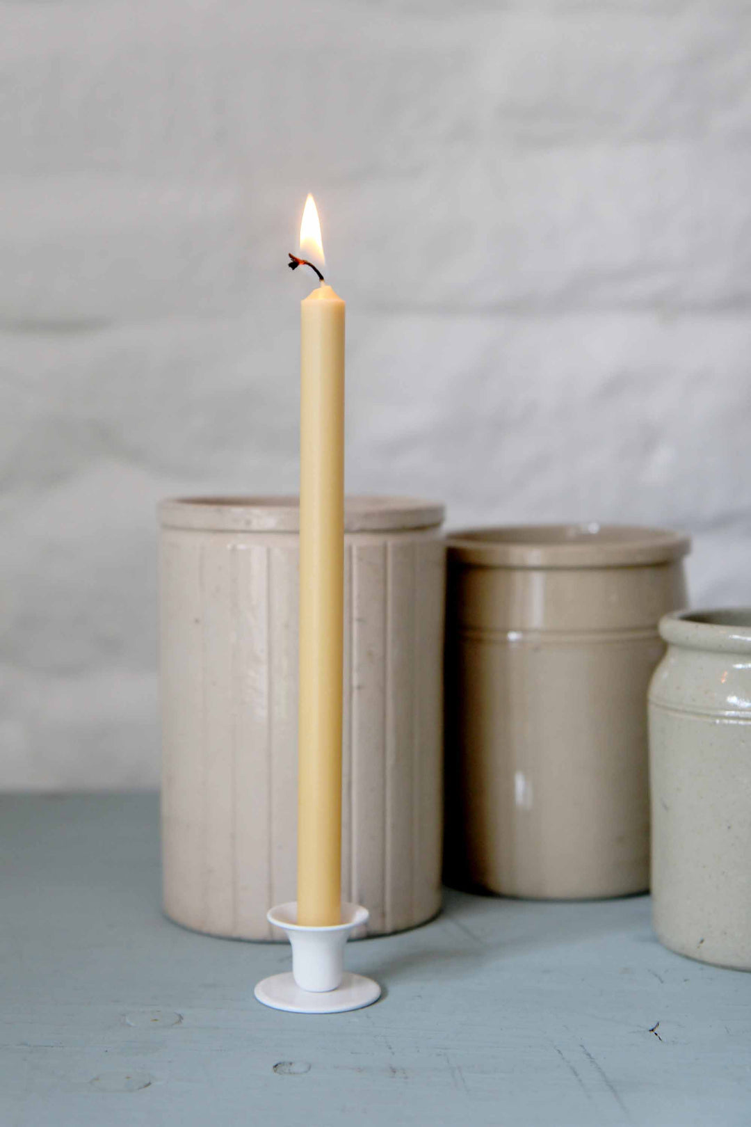 Taper candle / Lemonade / H:20