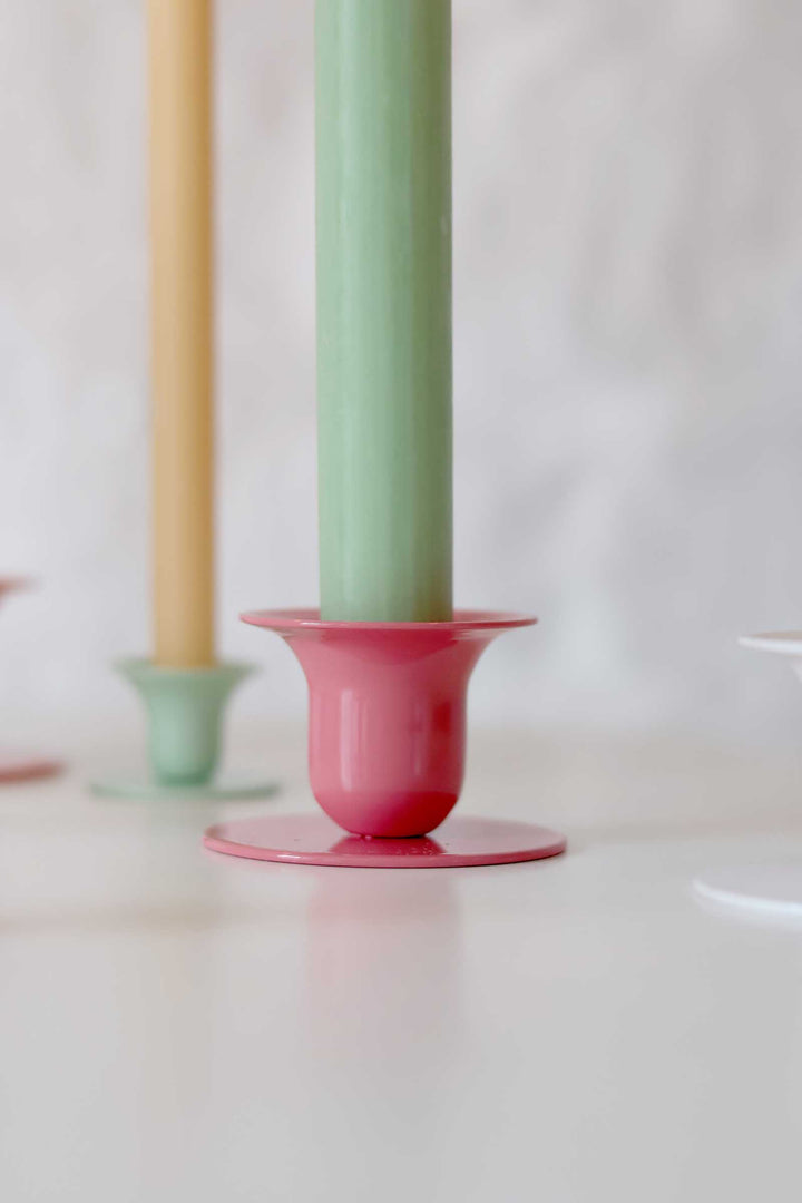 The Bell Candlestick / Antique Pink - Domestic Science Home