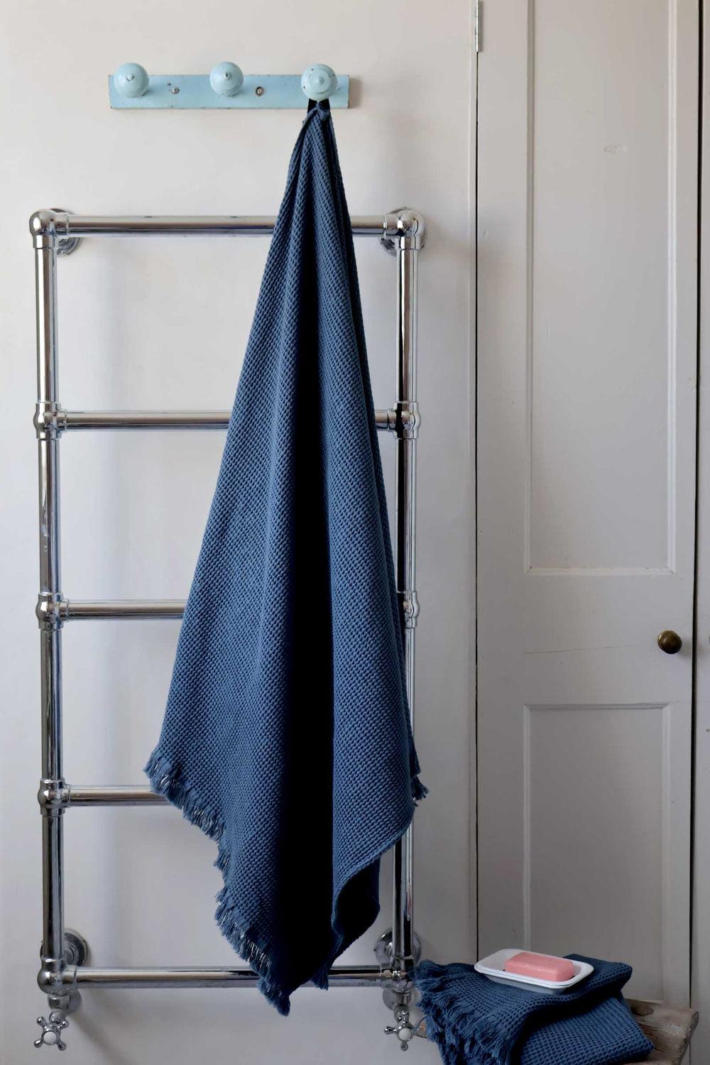 Timor Waffle Hand Towels Turquin
