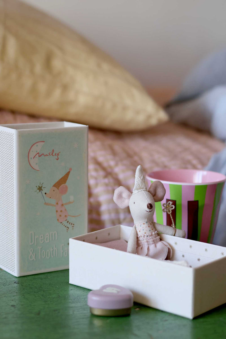 Tooth Fairy Mouse, Little Sister In Matchbox