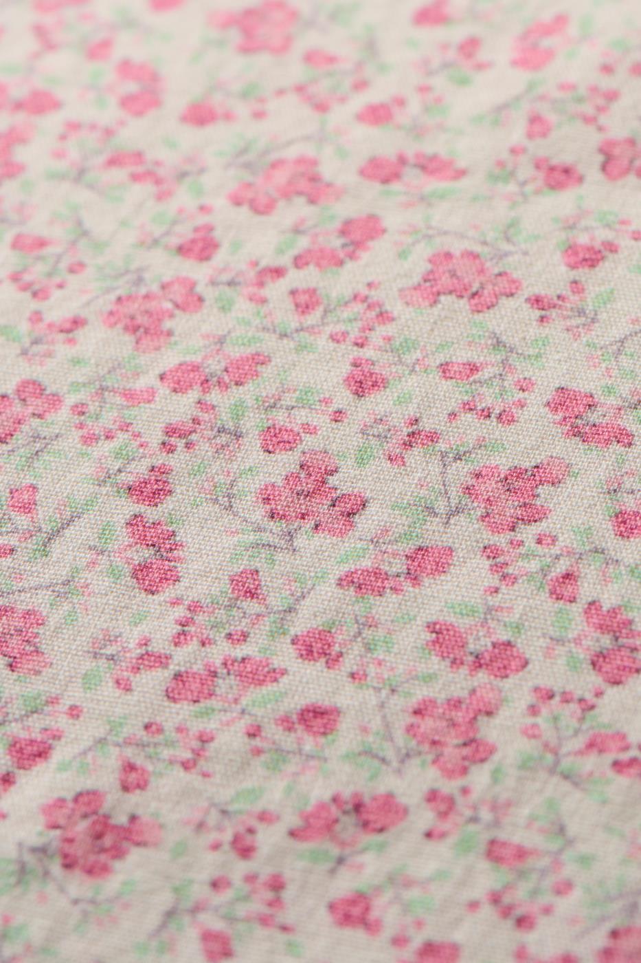 Cushion 60 x 60cm Light Pink Ditsy Floralj