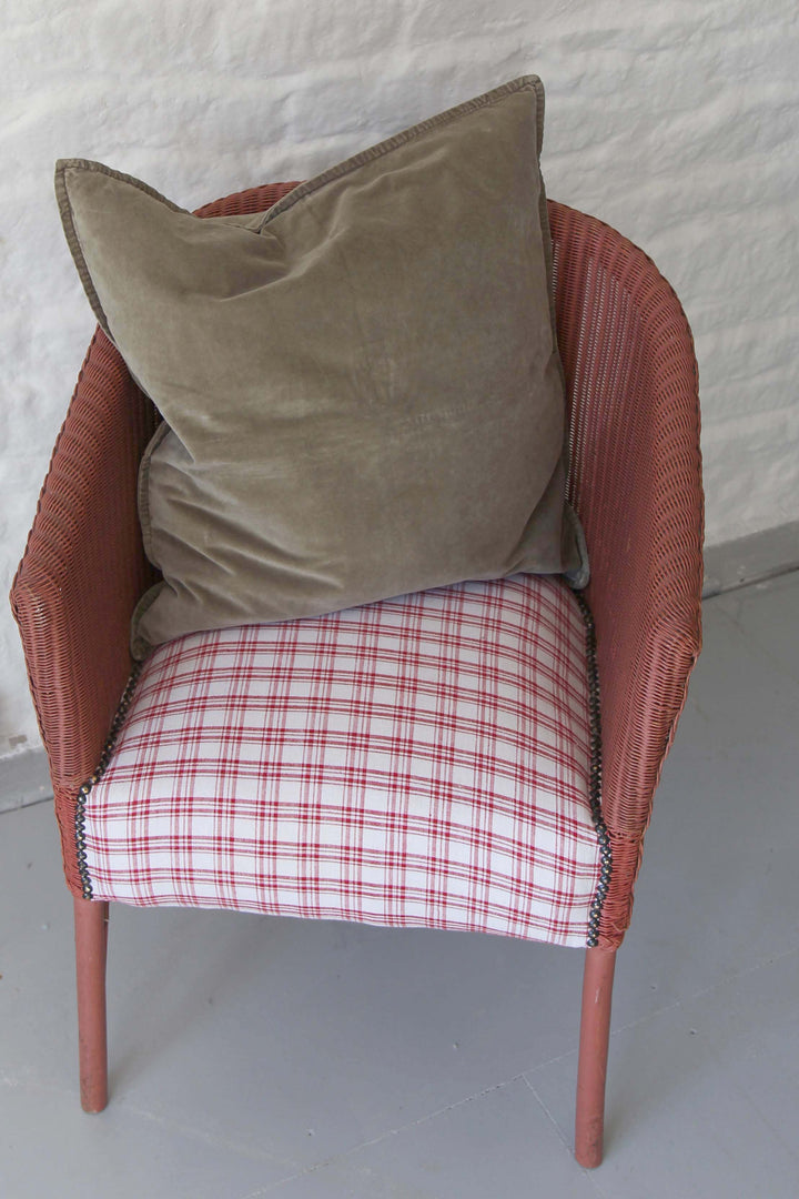 Velvet Square Cushion / Eucalyptus