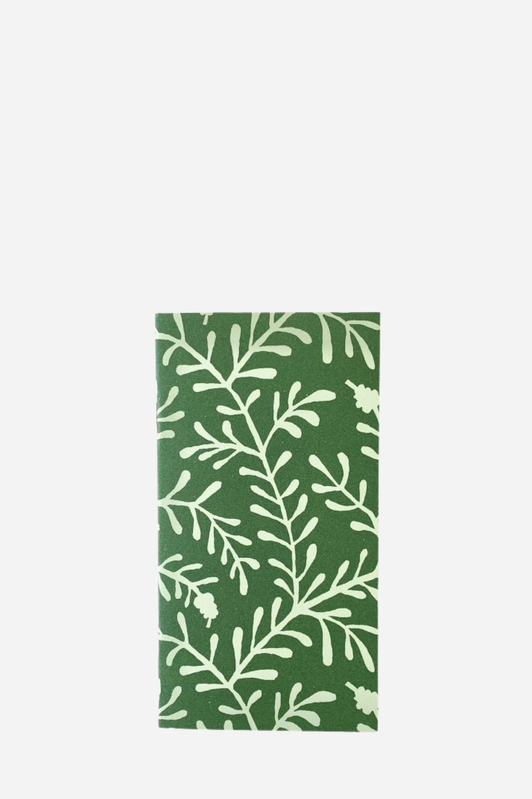 Very Slim List Book Sprig Pea Green