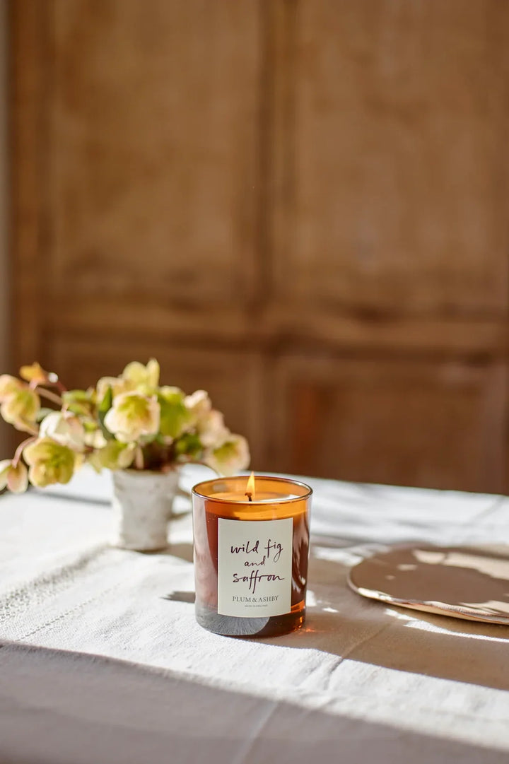 Wild Fig &amp; Saffron Candle