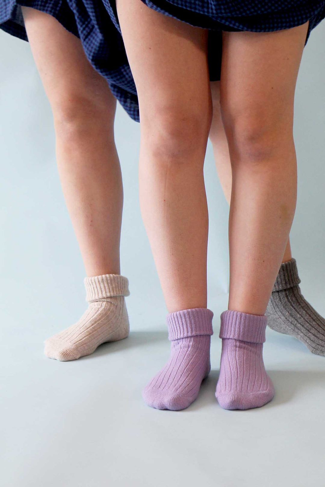 Womens Ankle Socks / Lilac