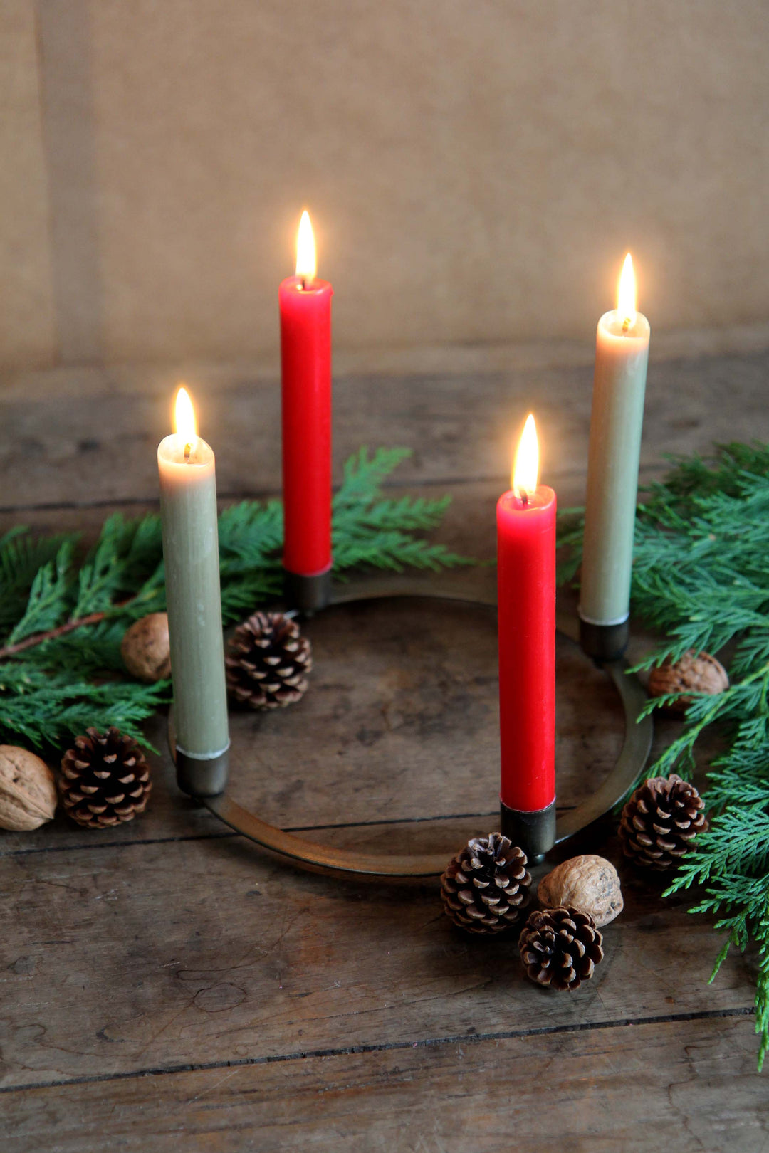 Advent Ring Candle Holder