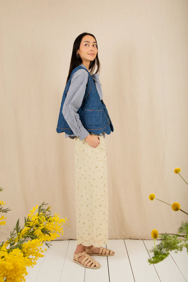 Aide Trouser / Stone Multi