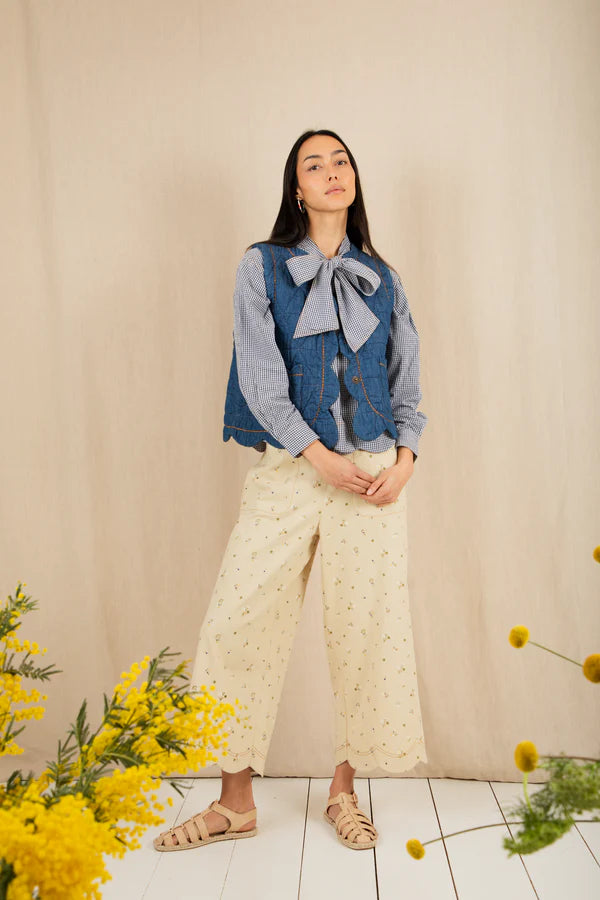 Aide Trouser / Stone Multi