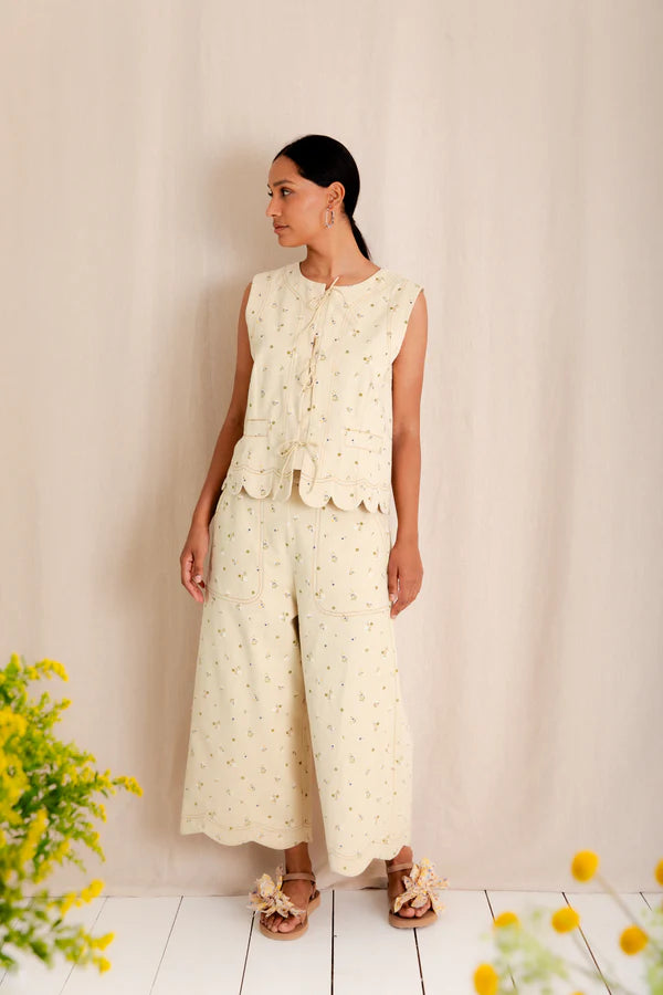 Aide Trouser / Stone Multi