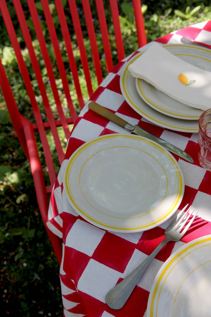 Bistro Dessert Plate / Yellow