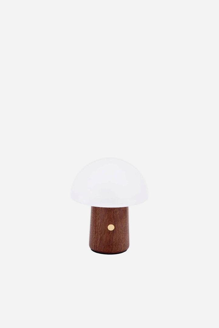 Alice Mushroom Lamp Mini / Walnut