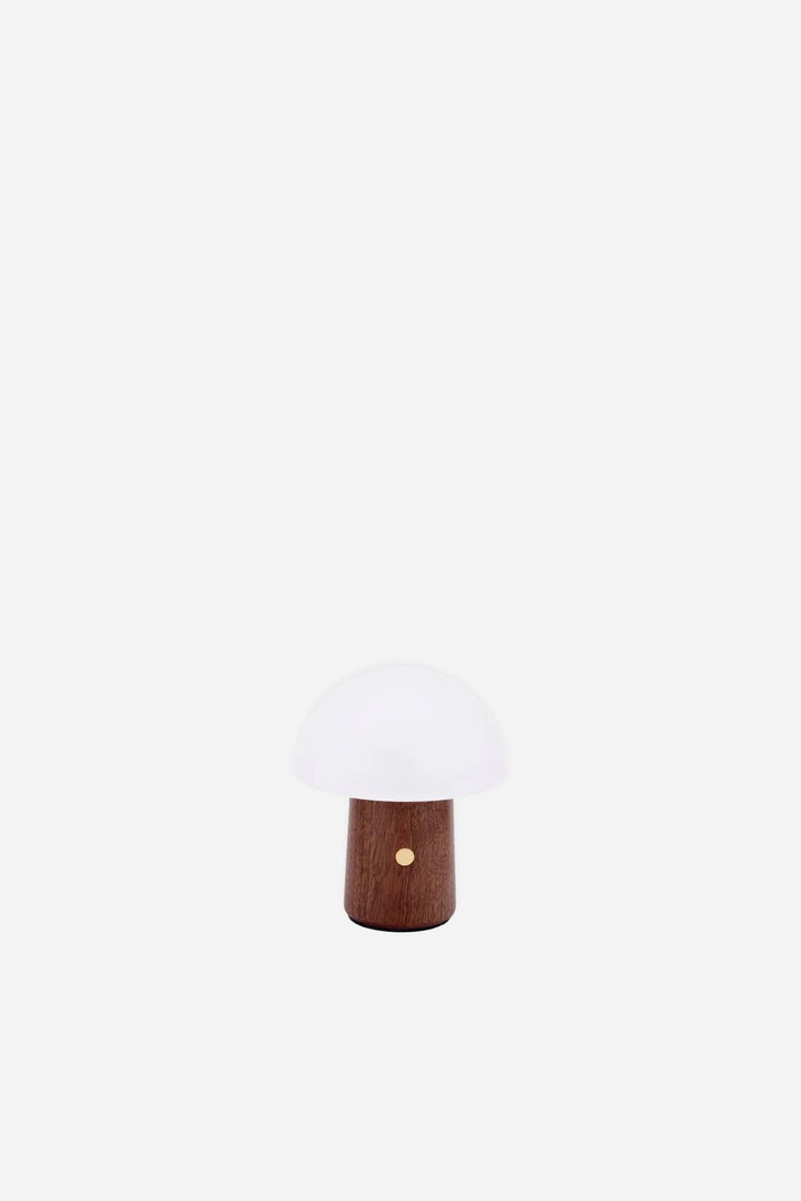 Alice Mushroom Lamp Super Mini / Walnut