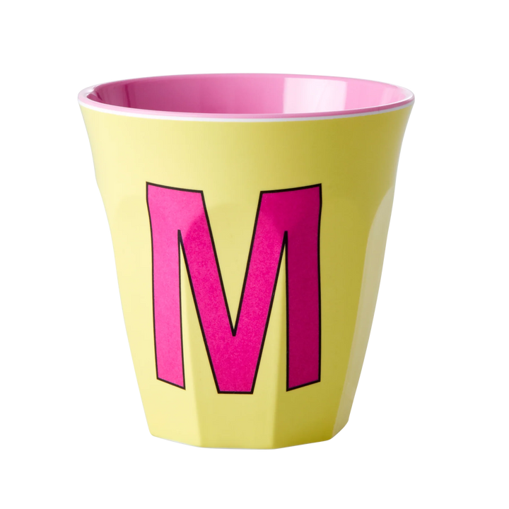 Melamine Cup / Letter M