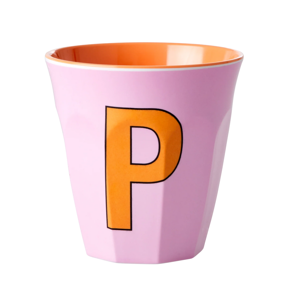 Melamine Alphabet Cups - By Rice – Domestic Science Home