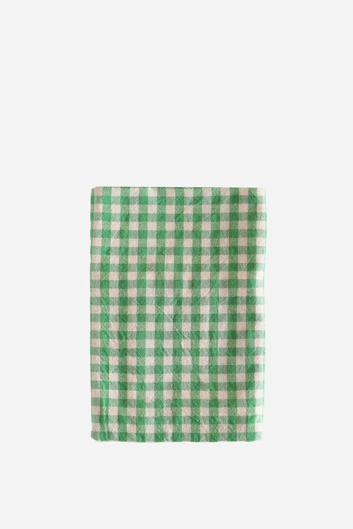 Tea Towel / Anders Green Check - Domestic Science Home