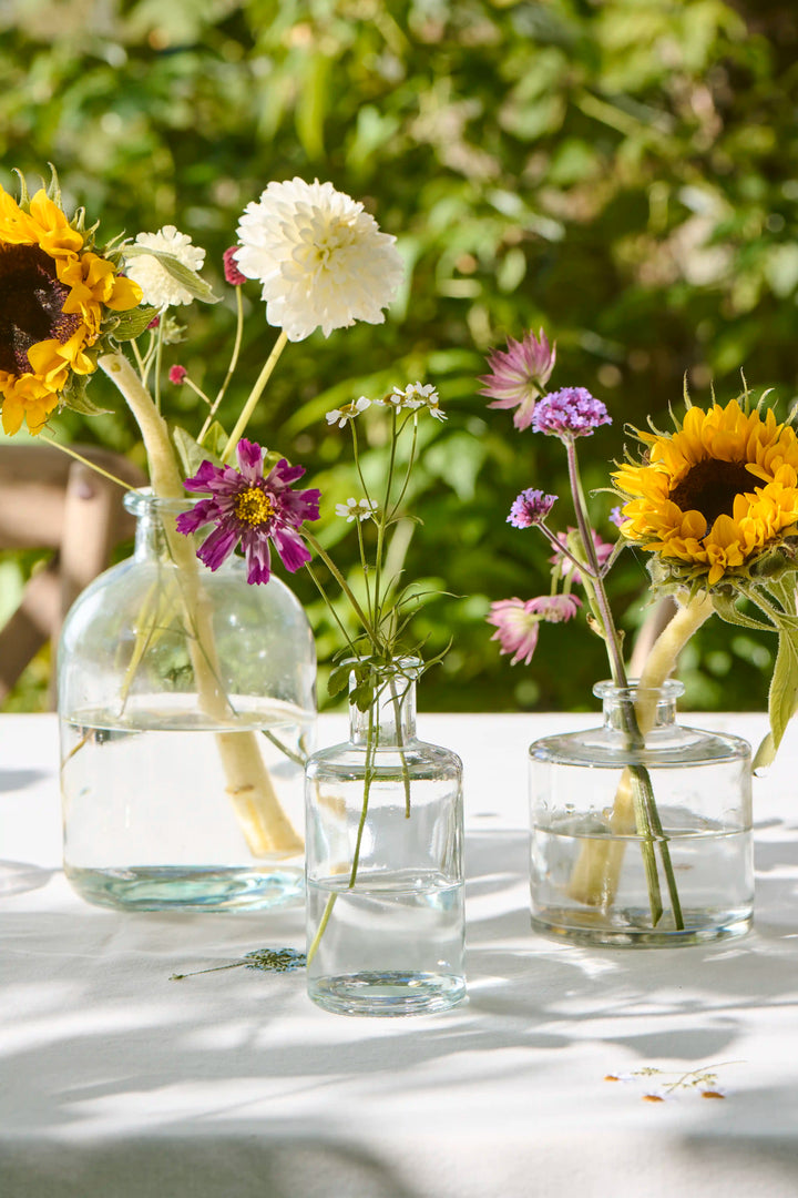 Anna Clear Glass Vase A / 13cm