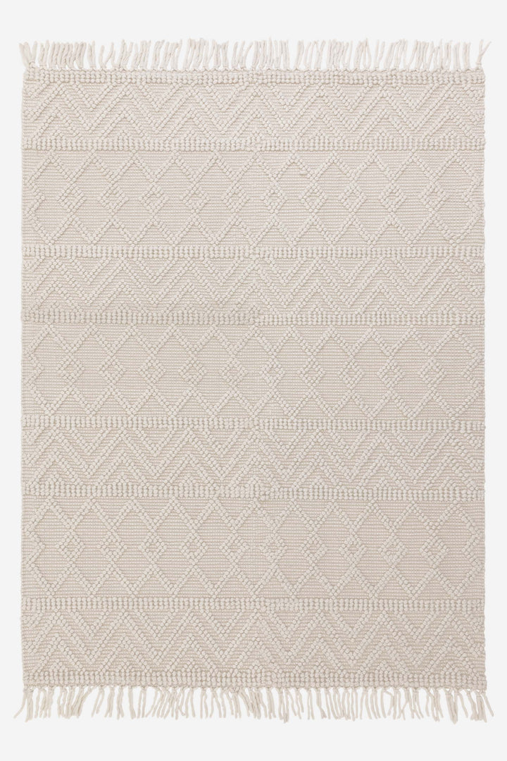 Asra Pure Wool Rug / Ivory