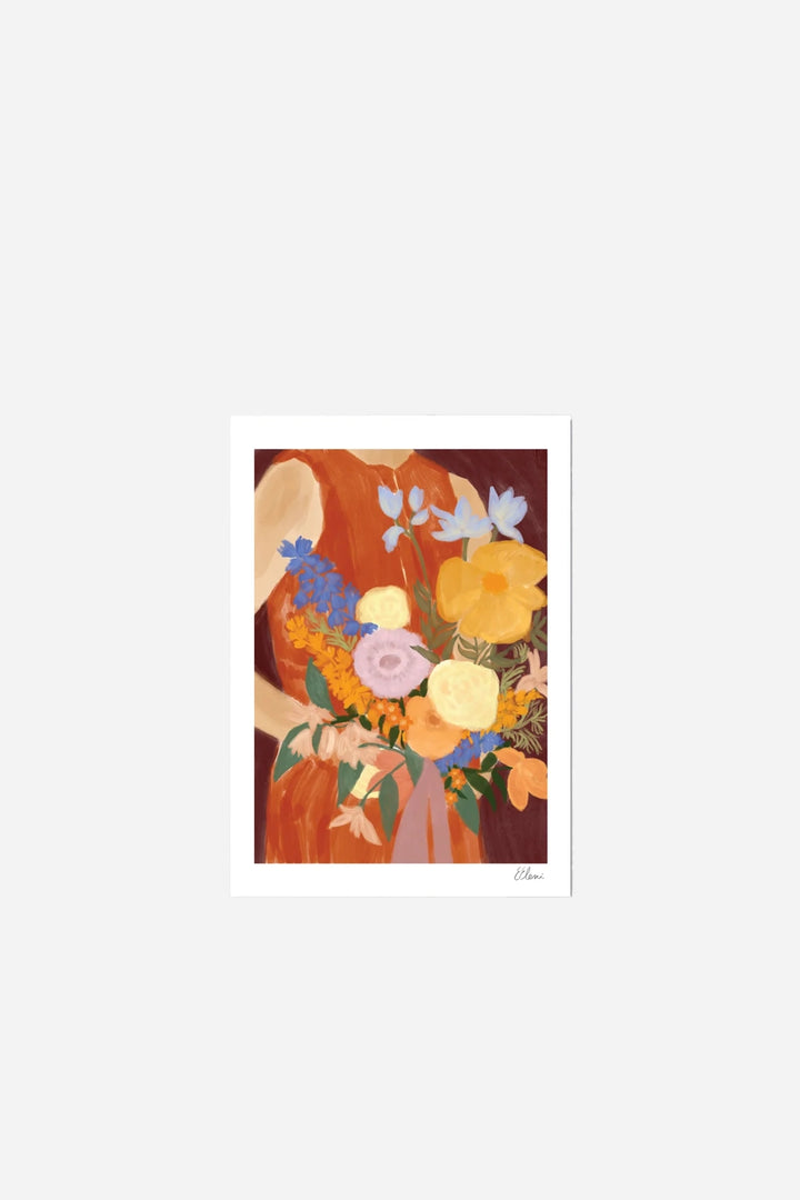 Autumn Bouquet A4 Print