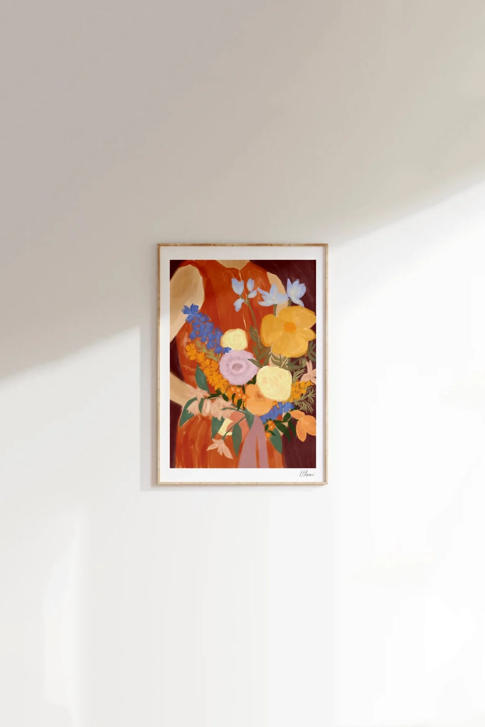 Autumn Bouquet A4 Print