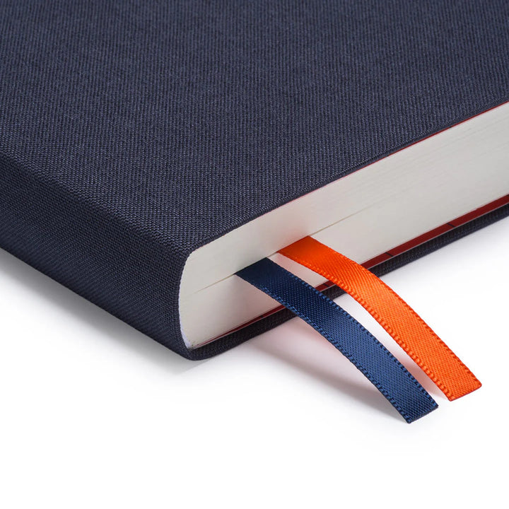 Off Black Fabric Daily Planner B6