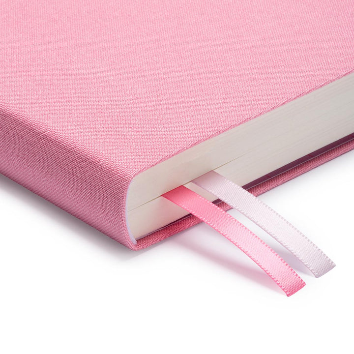 Pink Fabric Daily Planner B6