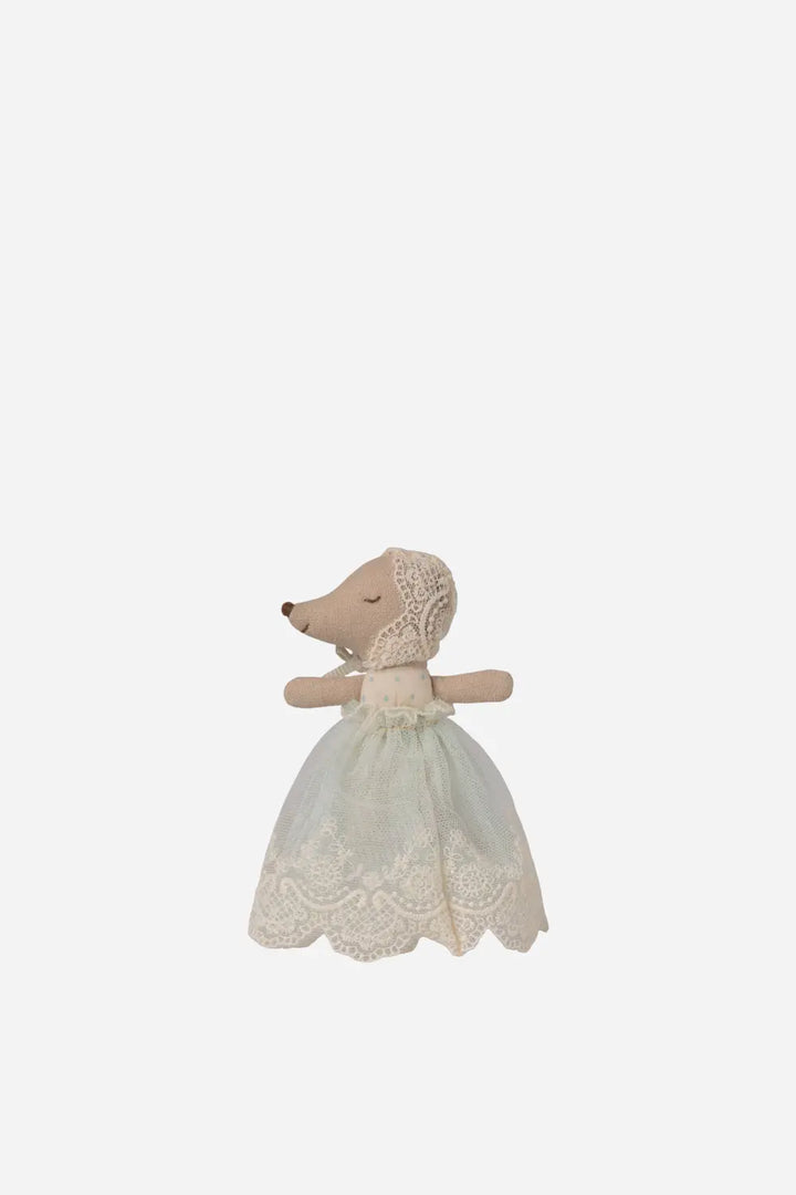 Baby Mouse In Gown /  Mint