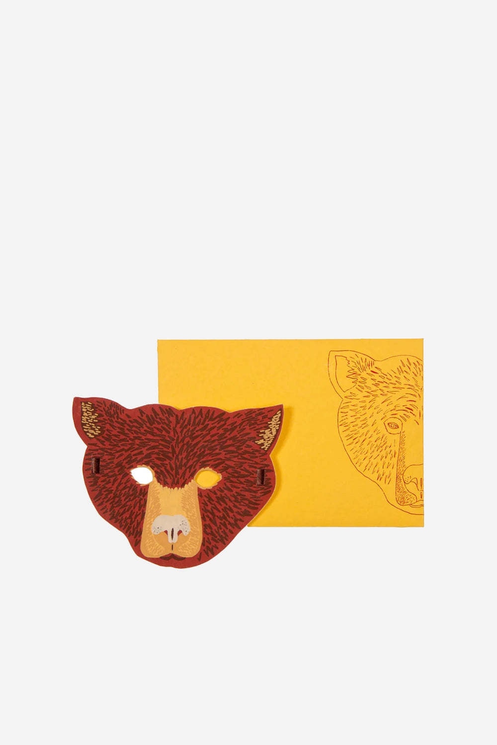 Greeting Cards / Bear Mask - Domestic Science Home