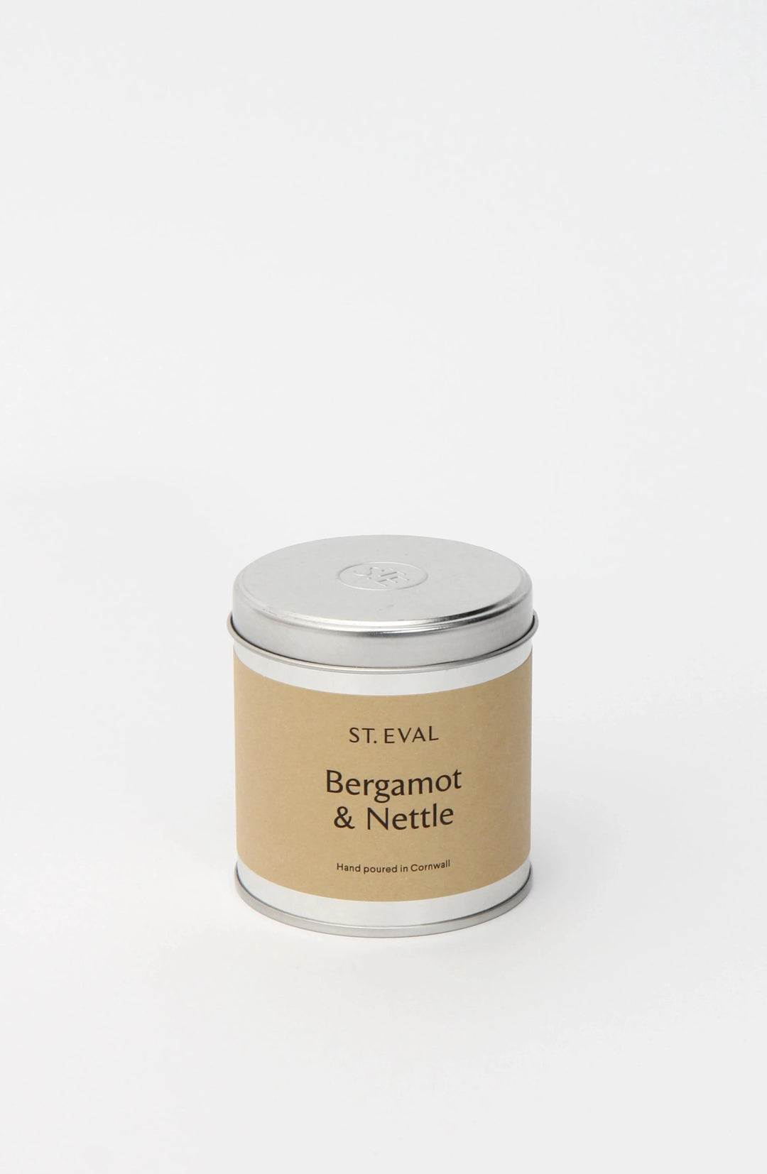 St Eval Candle Tin / Bergamot & Nettle