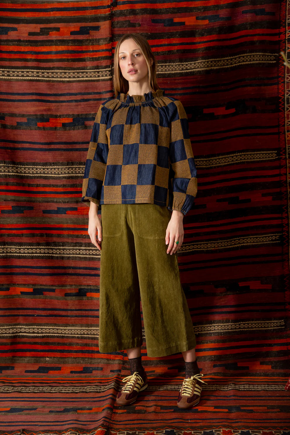 Bijou Trousers / Olive