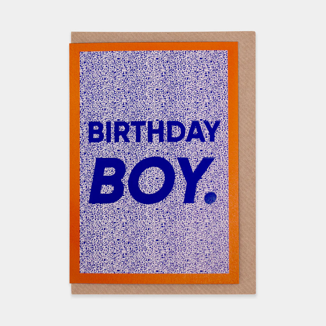 Birthday Boy Greeting Card