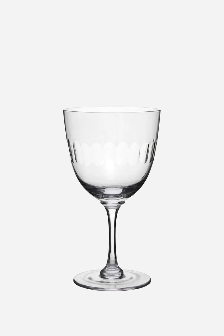 Set of Six Wine Glasses / Lens