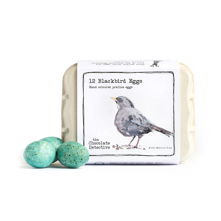 12 Blackbird Eggs 140g / Praline