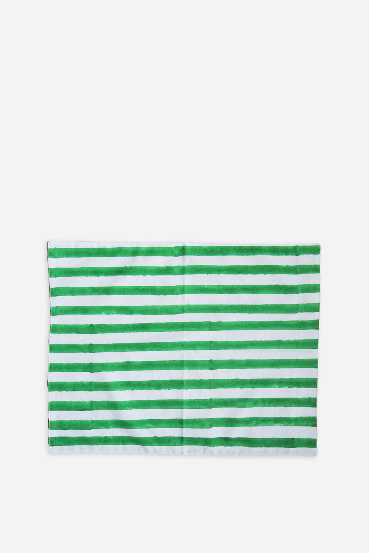 Stripe Table Placemat / Green