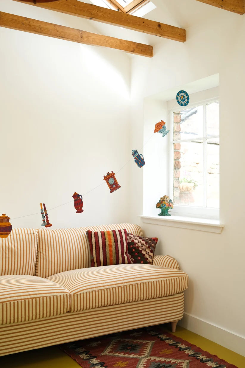 Bloomsbury Mantelpiece Sewn Garland