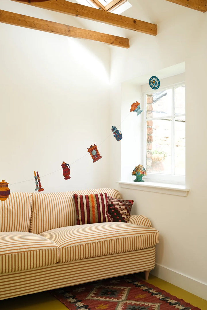 Bloomsbury Mantelpiece Sewn Garland