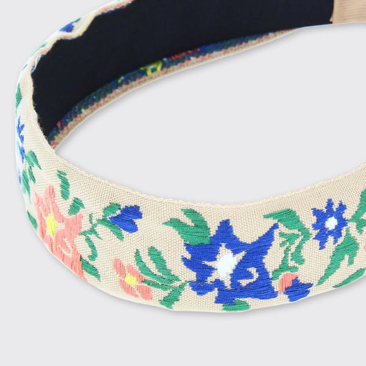 Blossom Wide Headband- Multi colour