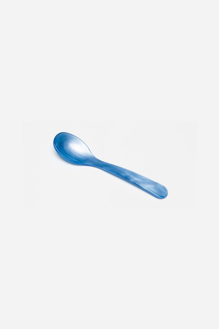 blue egg spoon G.F Heim Sohne