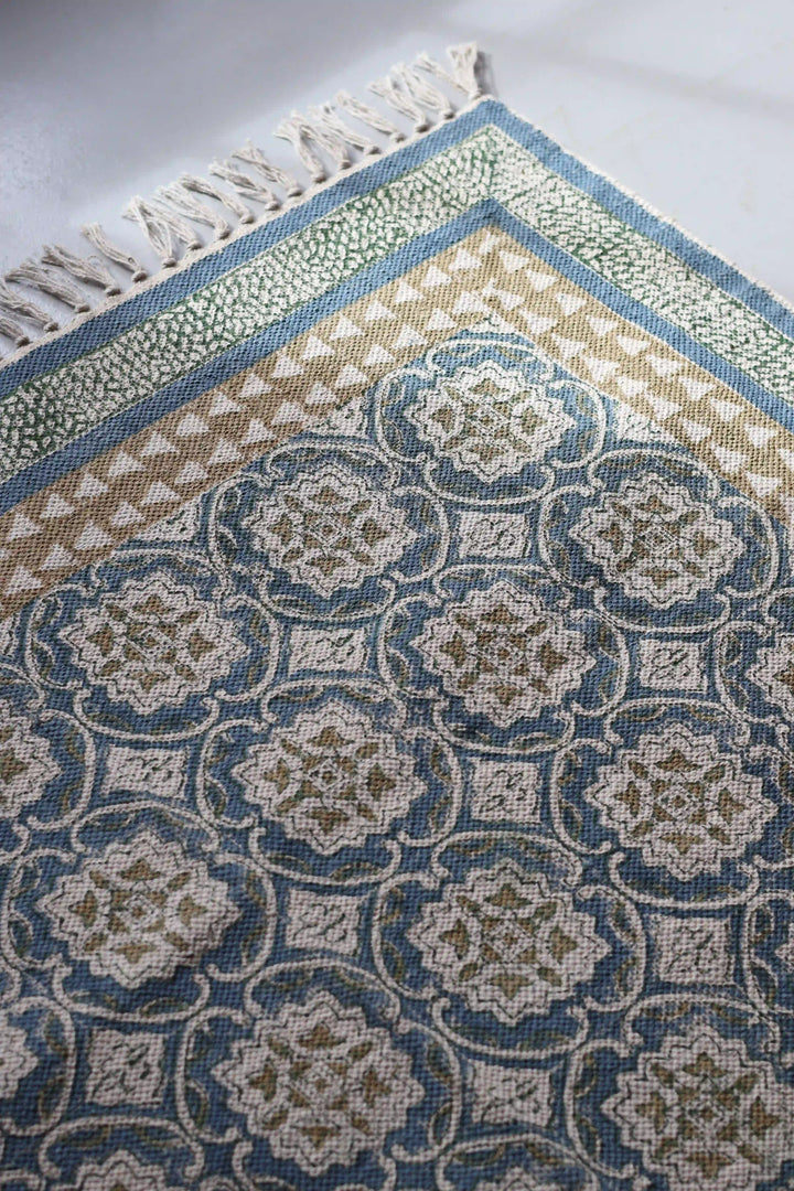 Blue Printed Rug 120x180 / 4503