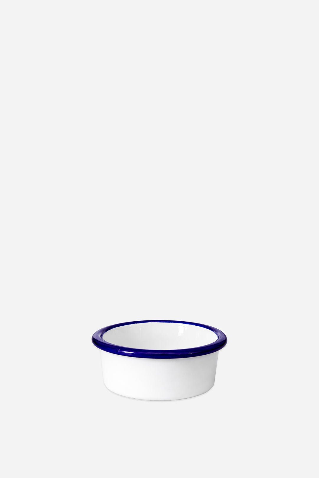 Enamelware Blue and White Ramekin